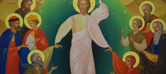 Новая икона «Воскресение Христово» установлена на своём месте.
